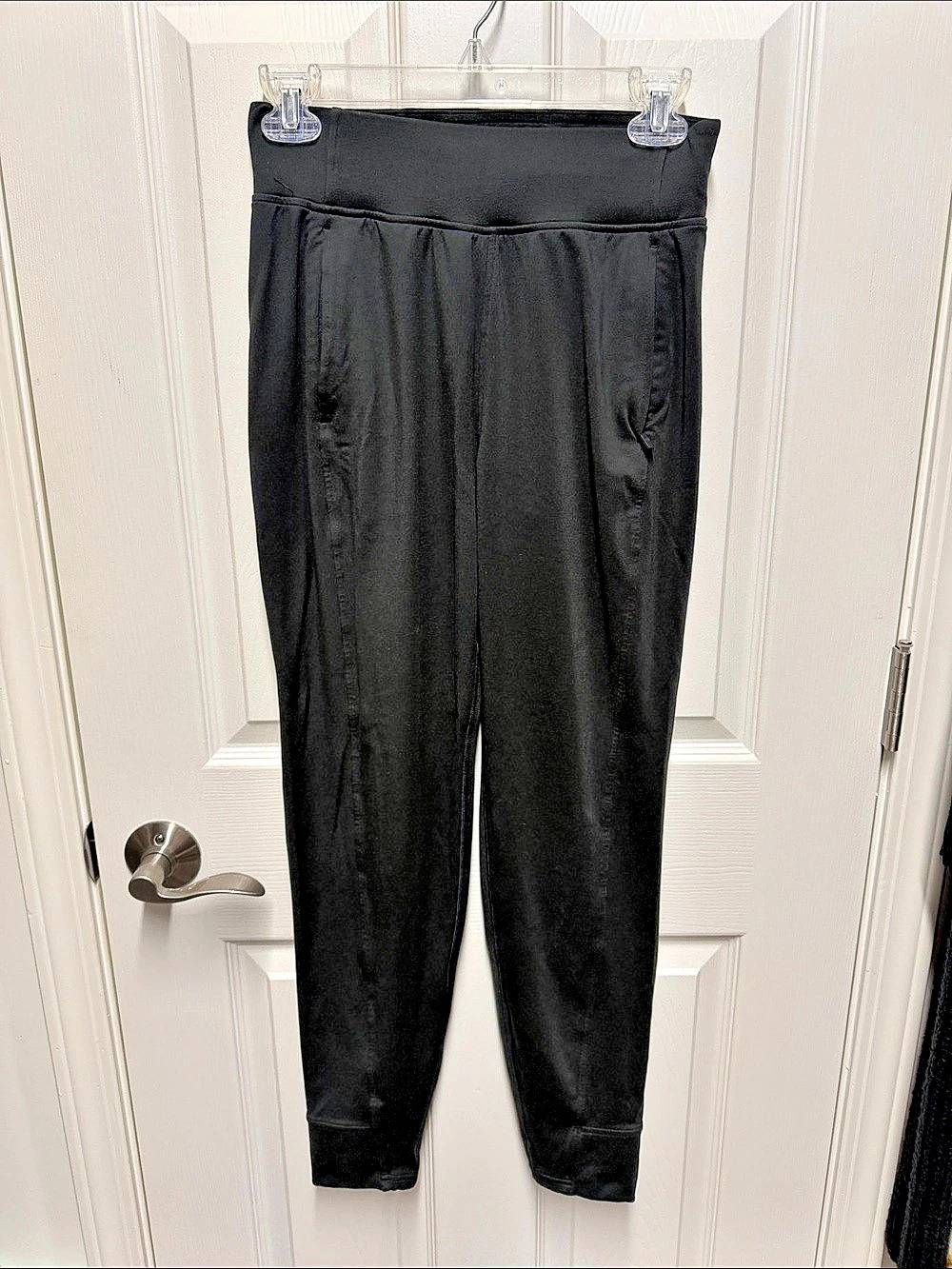 Lululemon It's Rulu Run High-Rise Jogger Fleece Black Jogger Pants Size 4 L